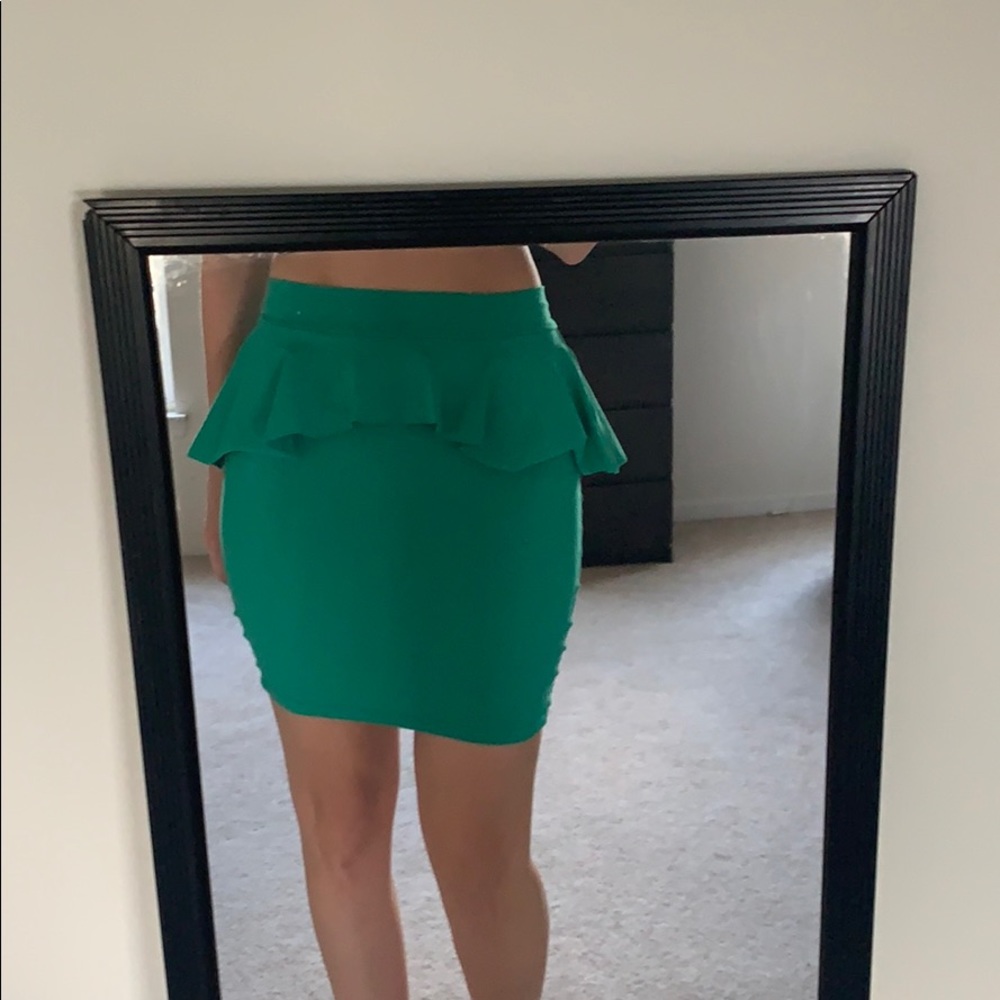 Peplum skirt by bebe